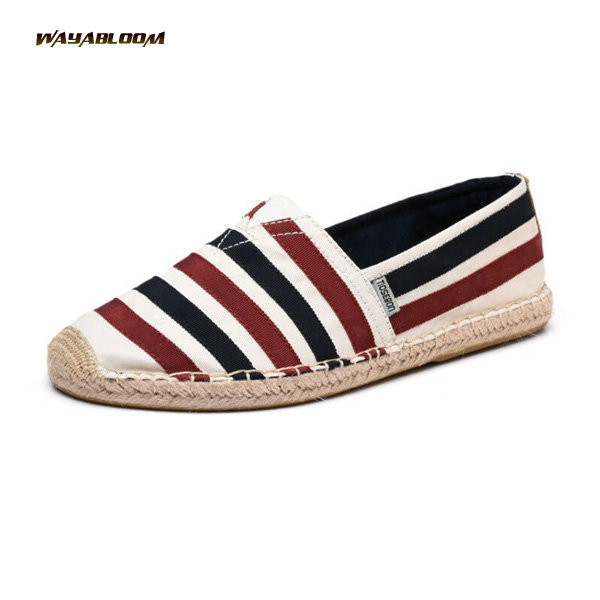rope soled dowlas burlap linen jute sackcloth hemp plimsolls loafers espadrilles flats